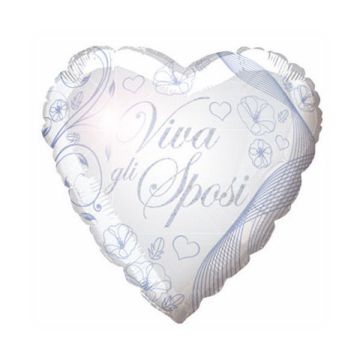 PALLONCINO MATRIMONIO W GLI SPOSI PZ.1