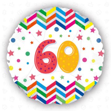 PALLONCINO 60° COMPLEANNO PZ.1