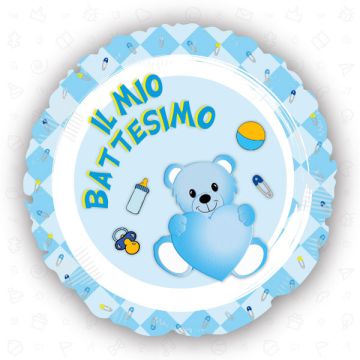 PALLONCINO BATTESIMO BAMBINO PZ.1