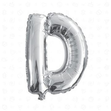 PALLONCINO LETTERA (D) ARGENTO PZ.1