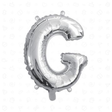 PALLONCINO LETTERA (G) ARGENTO PZ.1
