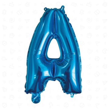 PALLONCINO LETTERA (A) BLU PZ.1