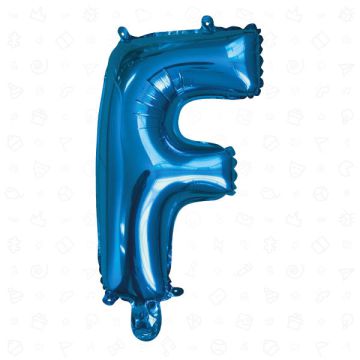 PALLONCINO LETTERA (F) BLU PZ.1