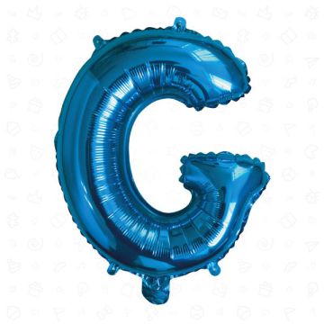 PALLONCINO LETTERA (G) BLU PZ.1