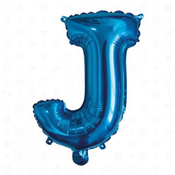 PALLONCINO LETTERA (J) BLU PZ.1