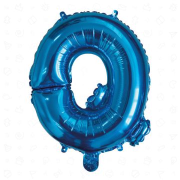PALLONCINO LETTERA (Q) BLU PZ.1