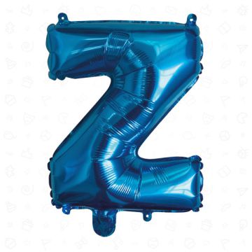 PALLONCINO LETTERA (Z) BLU PZ.1