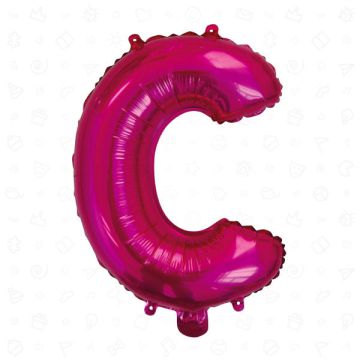 PALLONCINO LETTERA (C) FUCHSIA PZ.1