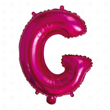 PALLONCINO LETTERA (G) FUCHSIA PZ.1