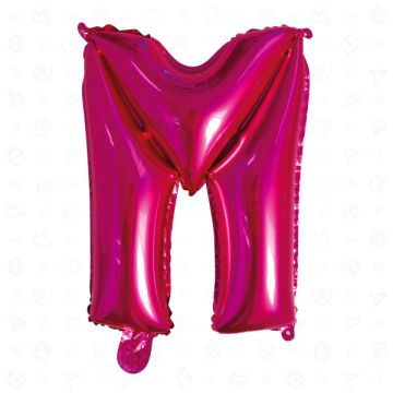 PALLONCINO LETTERA (M) FUCHSIA PZ.1