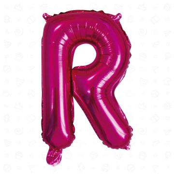 PALLONCINO LETTERA (R) FUCHSIA PZ.1