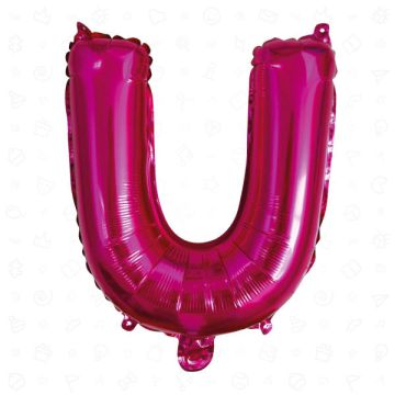 PALLONCINO LETTERA (U) FUCHSIA PZ.1
