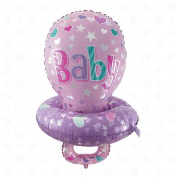 PALLONCINO CIUCCIO BABY ROSA PZ.1