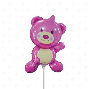 PALLONCINO ORSETTO BABY ROSA PZ.1
