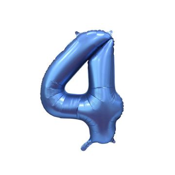 PALLONCINO 4 BLU SATINATO PZ.1