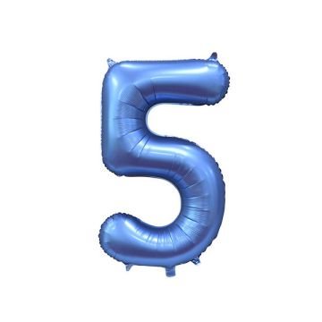 PALLONCINO 5 BLU SATINATO PZ.1