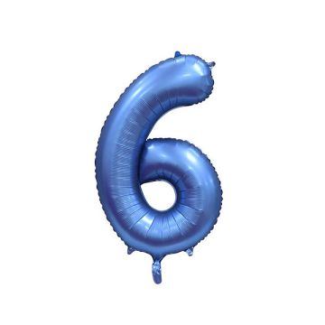 PALLONCINO 6 BLU SATINATO PZ.1