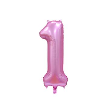 PALLONCINO 1 ROSA SATINATO PZ.1