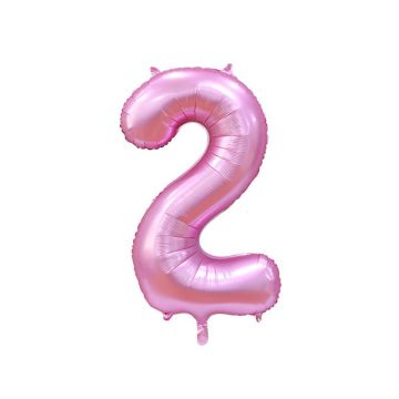 PALLONCINO 2 ROSA SATINATO PZ.1