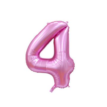 PALLONCINO 4 ROSA SATINATO PZ.1