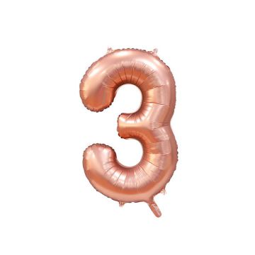 PALLONCINO 3 ROSE GOLD SATINATO PZ.1