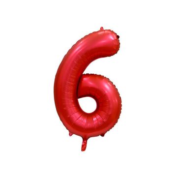 PALLONCINO 6 ROSSO SATINATO PZ.1