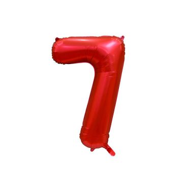 PALLONCINO 7 ROSSO SATINATO PZ.1