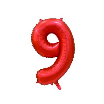 PALLONCINO 9 ROSSO SATINATO PZ.1