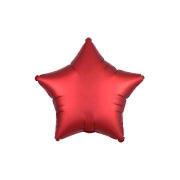 PALLONCINO ROSSO SATINATO PZ.1