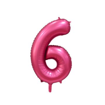 PALLONCINO 6 FUCSIA SATINATO PZ.1
