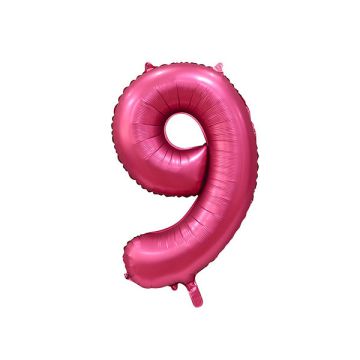 PALLONCINO 9 FUCSIA SATINATO PZ.1