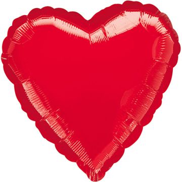 PALLONCINO CUORE ROSSO PZ.1