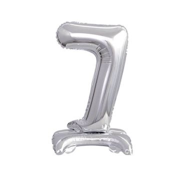 PALLONCINO NUMERO (7) ARGENTO PZ.1