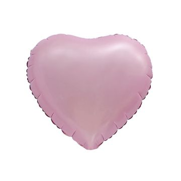 Palloncino Cuore Rosa Satinato Pz.1