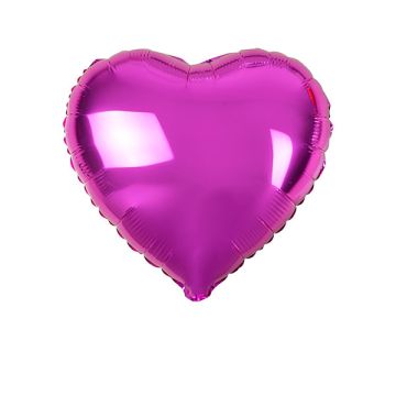 Palloncino Cuore Fuxia Pz.1