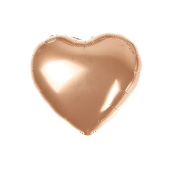 Palloncino Cuore Rose Gold Pz.1