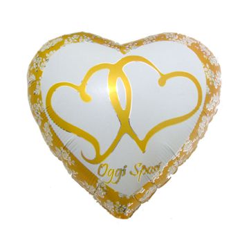 PALLONCINO MATRIMONIO OGGI SPOSI PZ.1