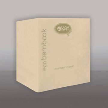 Tovagliolo Ecobambook Beige Pz.100