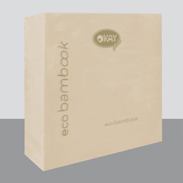 Tovagliolo Ecobambook Beige Pz.50