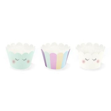 Incarti Per Muffin Arcobaleno Pz. 6