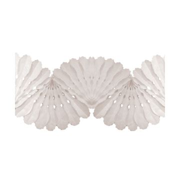 FESTONE BIANCO ZIG ZAG PZ.1