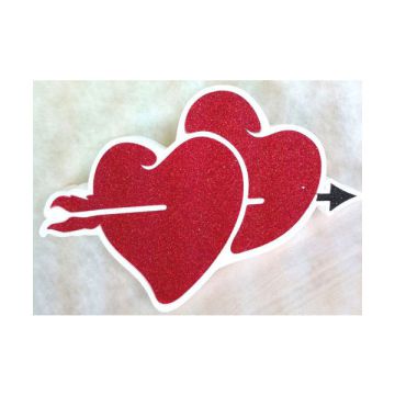 DOPPIO CUORE CON FRECCIA PZ.1