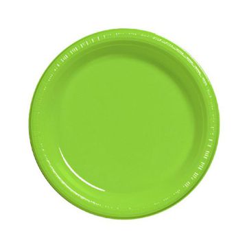 PIATTO PIANO VERDE LIME DELUXE PZ.30