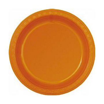 PIATTO FONDO ARANCIO DELUXE PZ.30