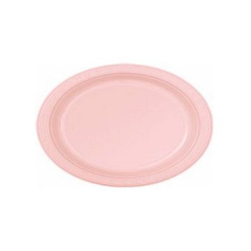 PIATTO OVALE ROSA DELUXE PZ.5