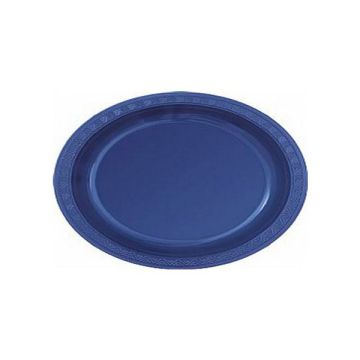 PIATTO OVALE BLU DELUXE PZ.5