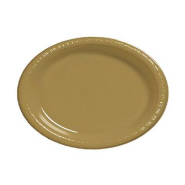 PIATTO OVALE ORO DELUXE PZ.5