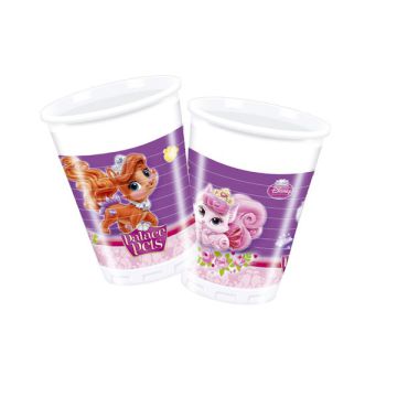 BICCHIERI PRINCIPESSE PALACE PETS PZ.8