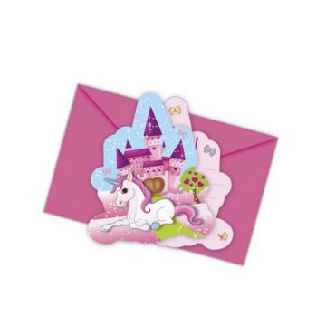 INVITI UNICORNO CASTELLO PZ.6