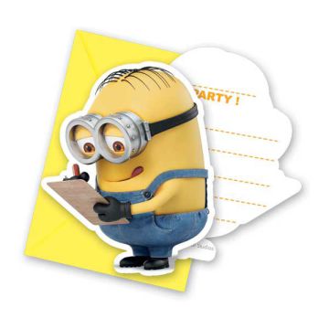 INVITI MINIONS LOVELY PZ.6